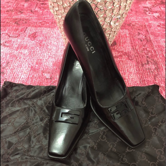 Gucci Shoes - 🎉FLASH SALE 🎉Gucci Leather Pumps🖤